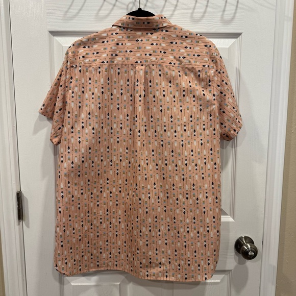 Lands End patterned button down - size XL Tall - Picture 3 of 4